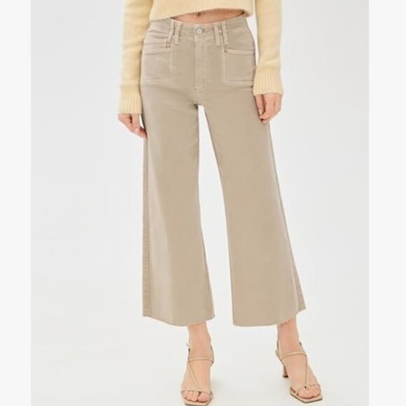 PAIGE Anessa Wide Leg Jean Vintage Soft Sand, 29 - Picture 3 of 8